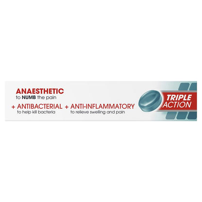 Difflam Plus Anaesthetic Sugar Free Eucalyptus Menthol Lozenges - 16 Count