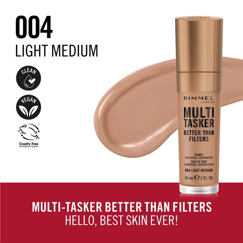 Rimmel Multi Tasker Better Than Filters 004 Light Medium