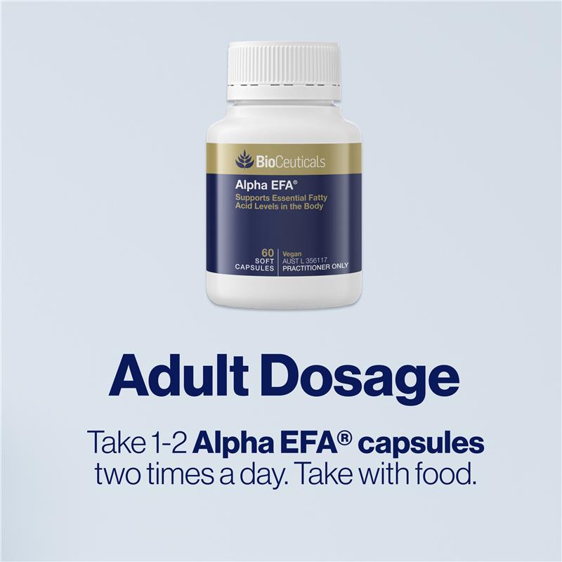 Bioceuticals Alpha EFA 60 Soft Capsules