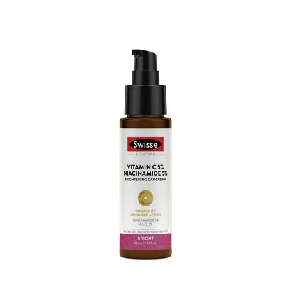 Swisse Skincare Vitamin C 5% Niacinamide 5% Brightening Day Cream 50ml