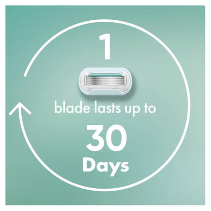 Gillette Venus Deluxe Smooth Sensitive Women's Razor Blade Refills - 8 Pack