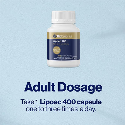 BioCeuticals Lipoec 400 60 Capsules