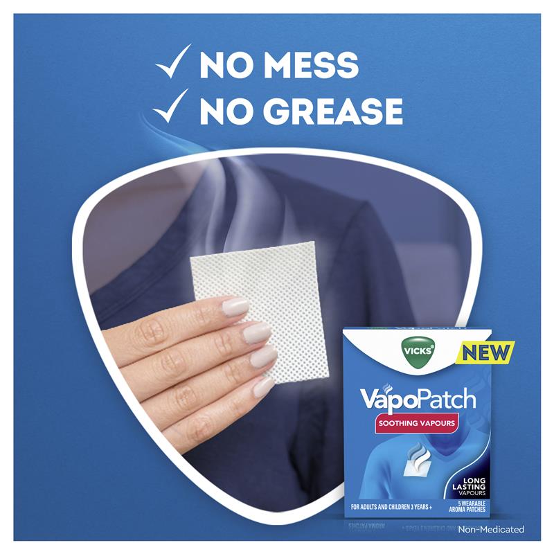 Vicks VapoPatch 5 Pack
