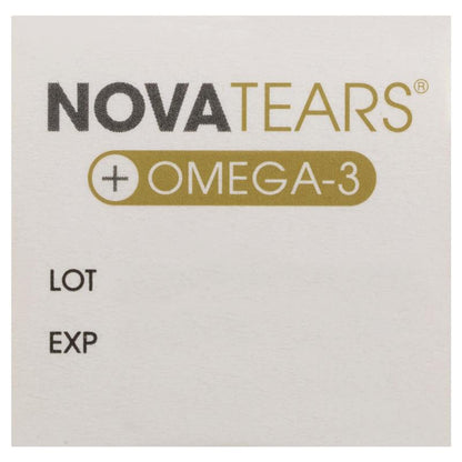 Nova Tears + Omega3 Preservative Free Lubricating Eye Drops 3ml