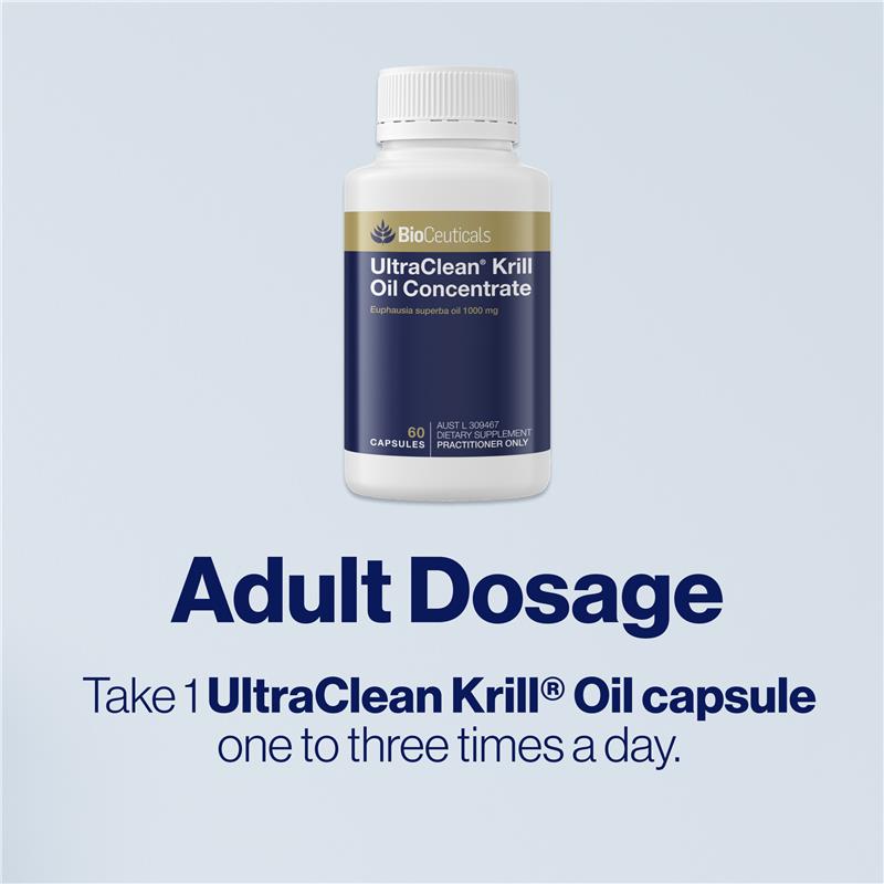 BioCeuticals UltraClean® Krill Oil Concentrate 60 Capsules