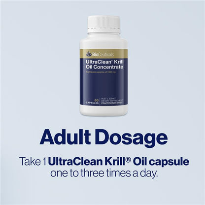 BioCeuticals UltraClean® Krill Oil Concentrate 60 Capsules