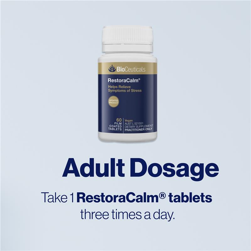 BioCeuticals RestoraCalm® 60 Tablets
