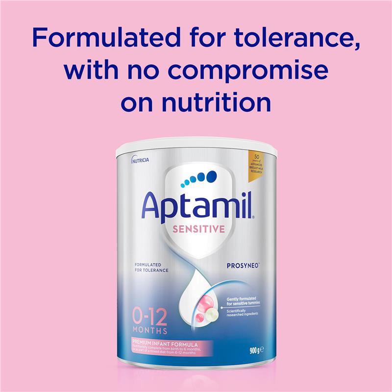 Aptamil Prosyneo Sensitive - Infant Formula for 0-12 Months (900g)