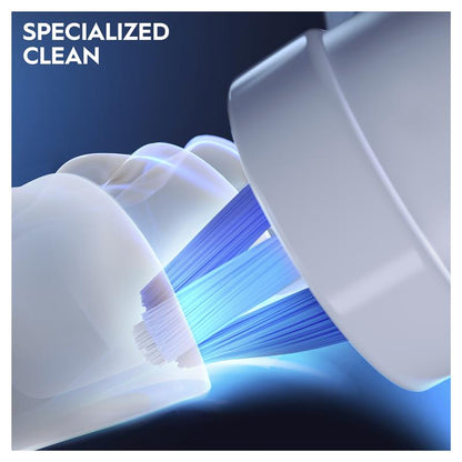 Oral-B iO Specialized Clean Brush Heads - White (2 Pack)