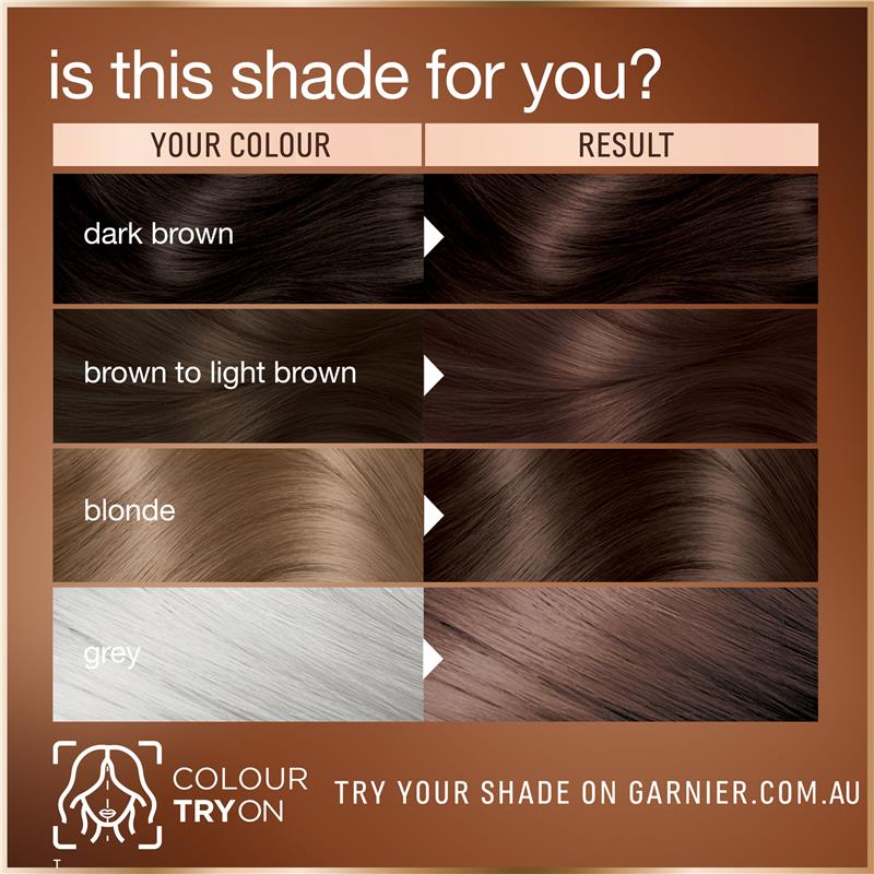 Garnier Good Hair Colour 5.0 Coffee Roast Brown