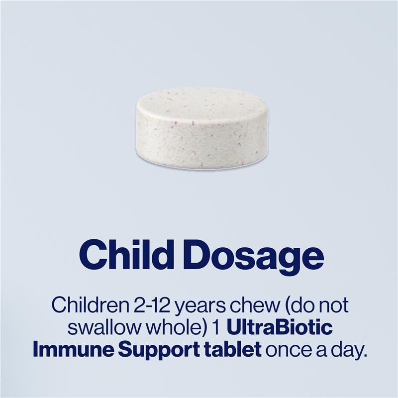 BioCeuticals UltraBiotic Immune Support For Juniors 30 Chewable Tablets