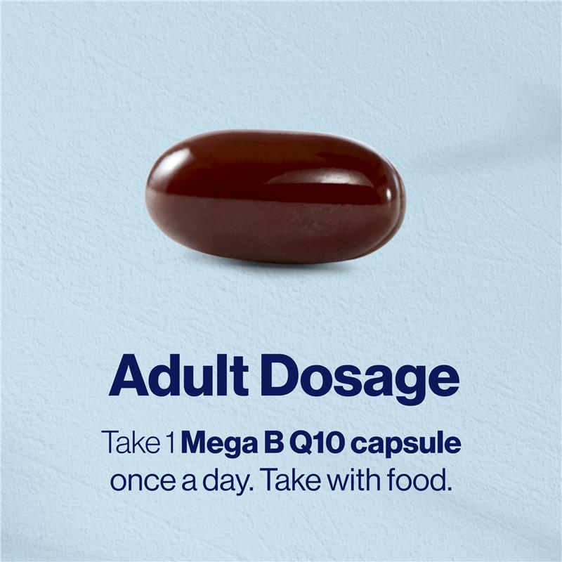 Bioceuticals Mega B Q10 120 Capsules