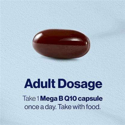 Bioceuticals Mega B Q10 120 Capsules
