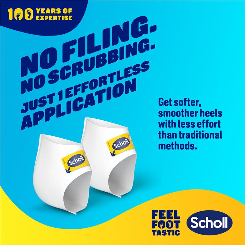 Dr.Scholls Exfoliating Heel Peel 1 Pair