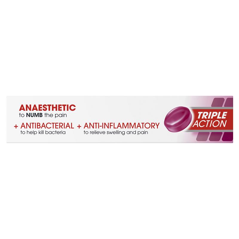 Difflam Plus Anaesthetic Sugar Free Wild Berry Lozenges - 16 Count