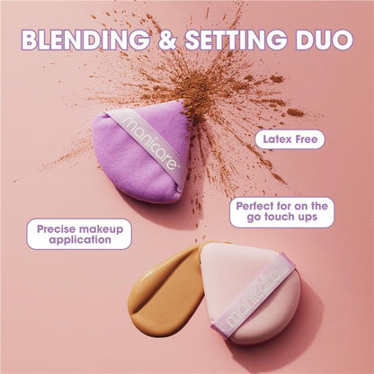 Manicare West & Dry Beauty Puffs 2 Pack