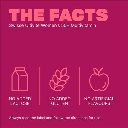 Swisse Womens Multivitamin 50+ 60 Tablets