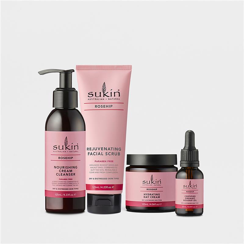 Sukin Certified Organic Rose Hip Oil 25ml for Skin Nourishment