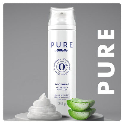 Gillette Pure Sensitive Shave Foam 245g