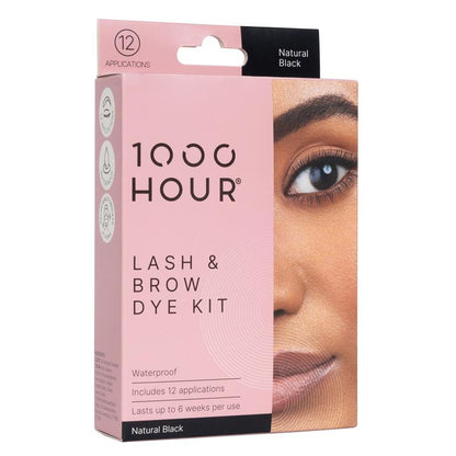 1000 Hour Eyelash & Brow Dye Kit Black