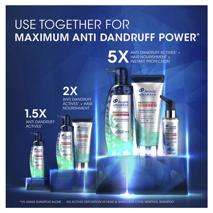 Head & Shoulders Professional Advanced Oil Control Shampoo For Severe Dandruff 300ml