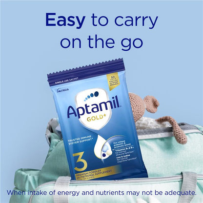 Aptamil Gold+ Stage 3 Sachets 4x33.6g