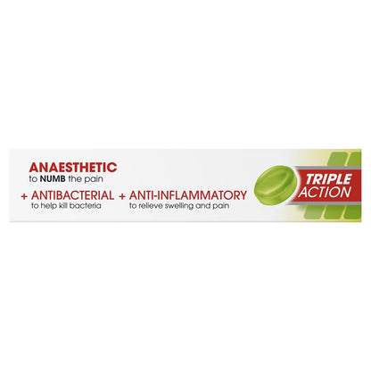 Difflam Plus Anaesthetic Sugar Free Pineapple & Lime Lozenges - 16 Count