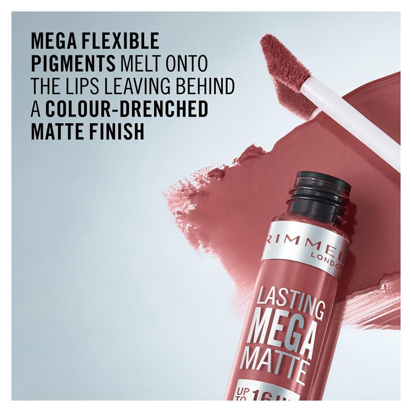 Rimmel London Mega Matte Liquid Lip 210 Rose & Shine