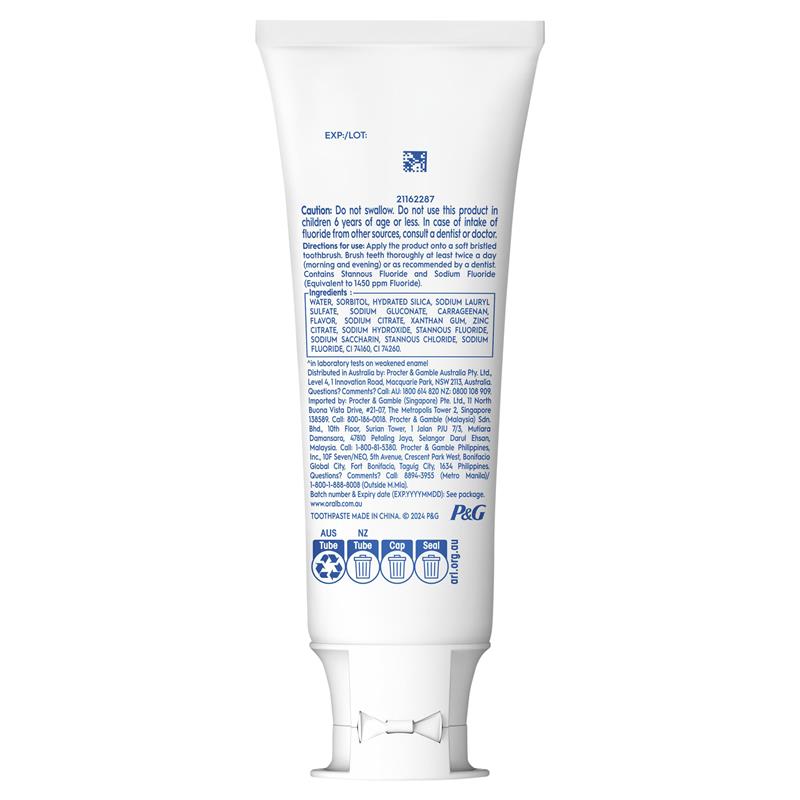 Oral-B Gum Care & Sensitivity Repair Toothpaste 110g - Mint Flavor