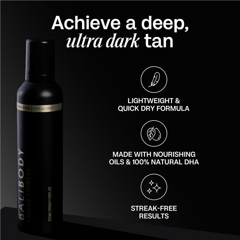 Bali Body 1 Hour Express Tan Ultra Dark 225ml