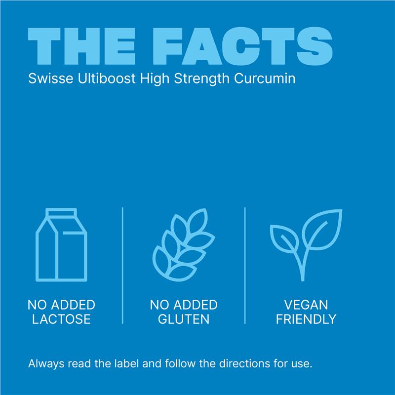 Swisse High Strength Curcumin 30 Tablets