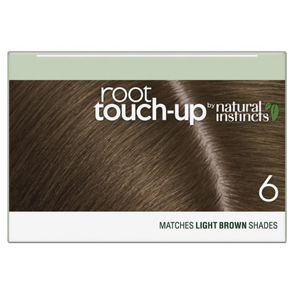 Clairol Root Touch Up Natural Instincts 6 Light Brown Permanent Hair Colour