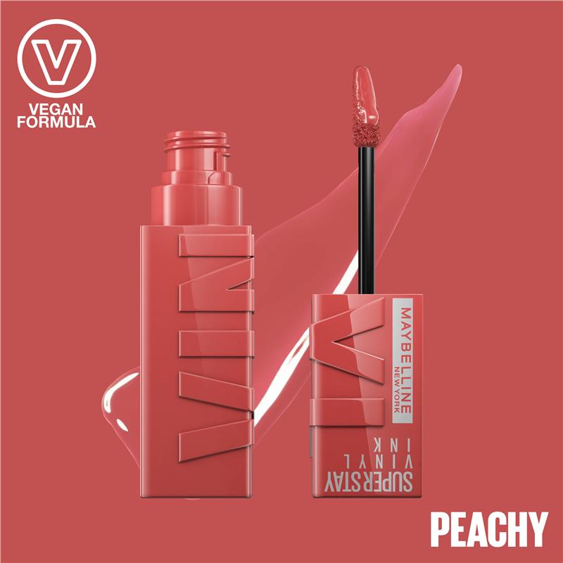 Maybelline Superstay Vinyl Ink Liquid Lip Colour 15 Peachy Nu Int