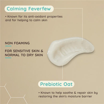 Aveeno Face Calm and Restore Nourishing Oat Cleanser 200ml