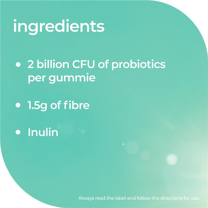 Nature's Way Kids Smart Vita Gummies Probiotic + Prebiotic 50 Pastilles
