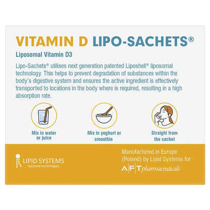 Lipo-Sachets Vitamin D Melon 5g 30 Sachets
