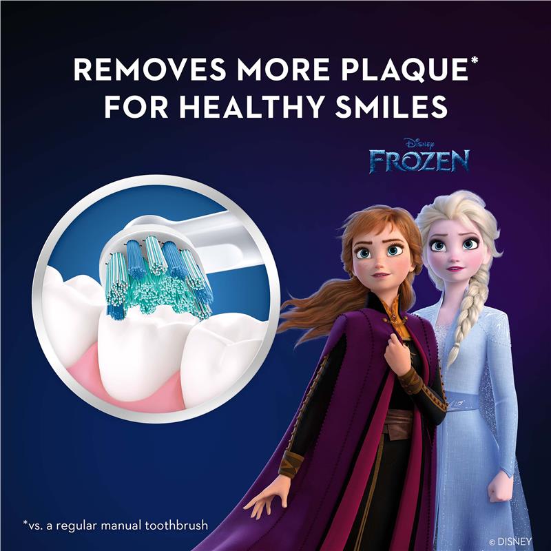 Oral-B Kids Frozen Toothbrush Refills 2 Pack - Extra Soft Bristles