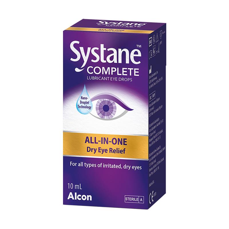 Systane Complete Lubricant Eye Drops - 10ml