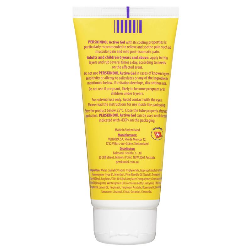 Perskindol Active Pain Relief Gel 100ml