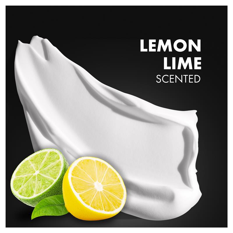 Gillette Sensitive Shave Foam Lemon Lime 333g Value Pack with Aloe Vera