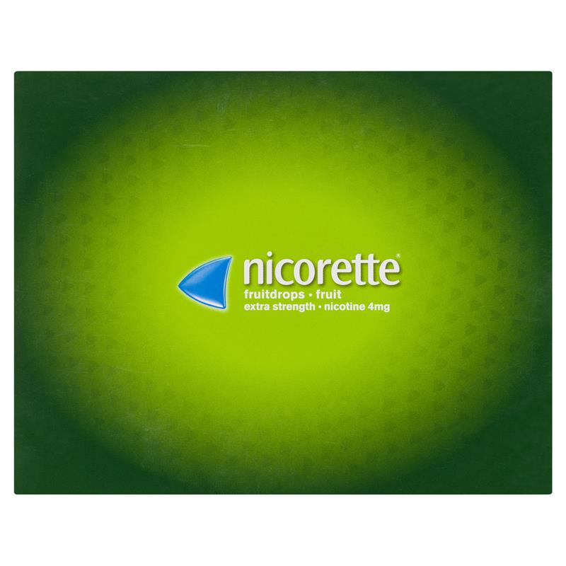 Nicorette Quit Smoking Extra Strength Nicotine Lozenge Fruitdrops - 8 x 20 Pack