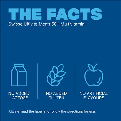 Swisse Mens Multivitamin 50+ 60 Tablets