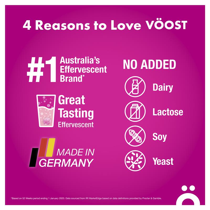 Voost Hydrate Apple + Berry Effervescent Tablets 20 Pack