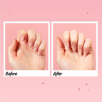 Glam By Manicare Press On Nails Ombre Medium Almond Fashion Kit