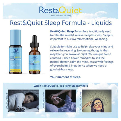 Rest & Quiet Sleep Formula Dropper 15ml