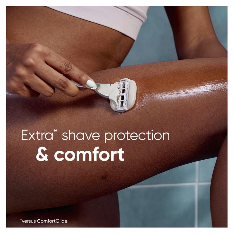 Gillette Venus Comfort Glide Sugarberry Blade Refills 4 Pack
