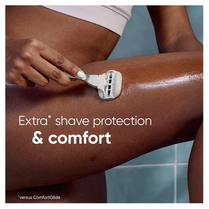 Gillette Venus Comfort Glide Sugarberry Blade Refills 4 Pack