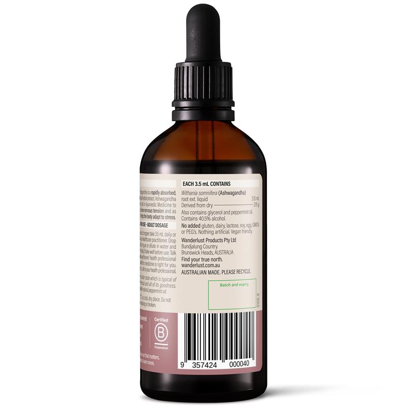 Wanderlust Ashwagandha 90ml