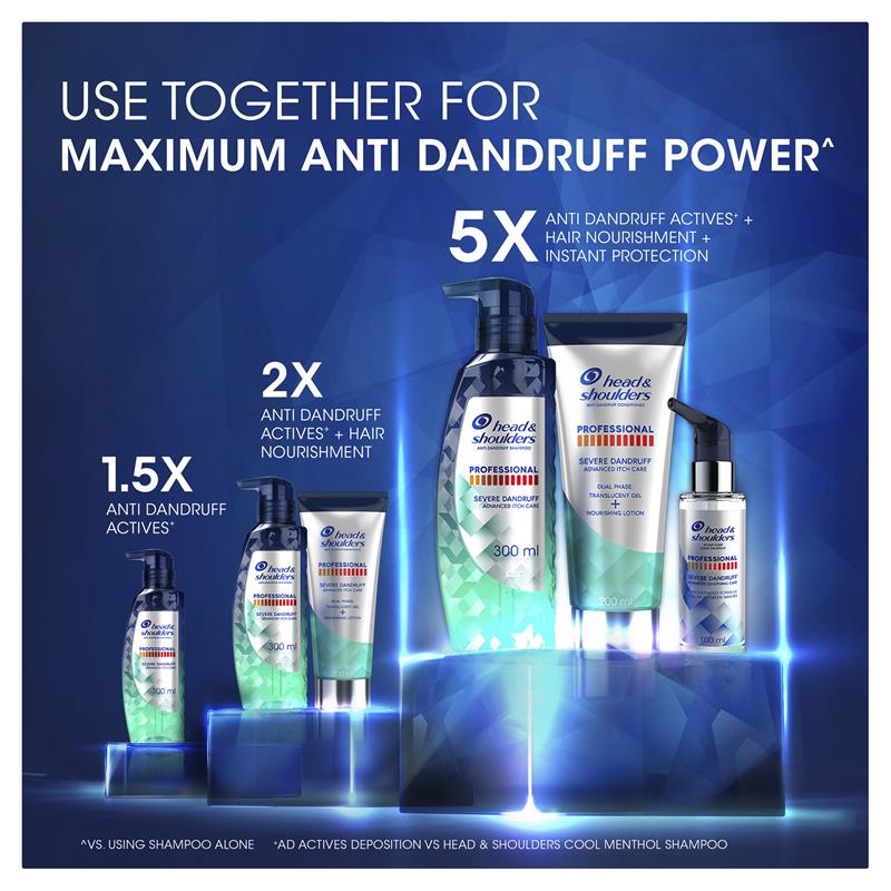 Head & Shoulders Professional Advanced Itch Care Conditioner For Severe Dandruff 200ml
