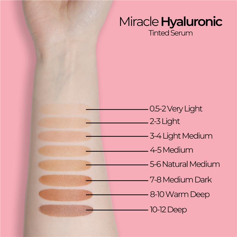 MCoBeauty Miracle Hyaluronic Tinted Serum 4-5 Medium
